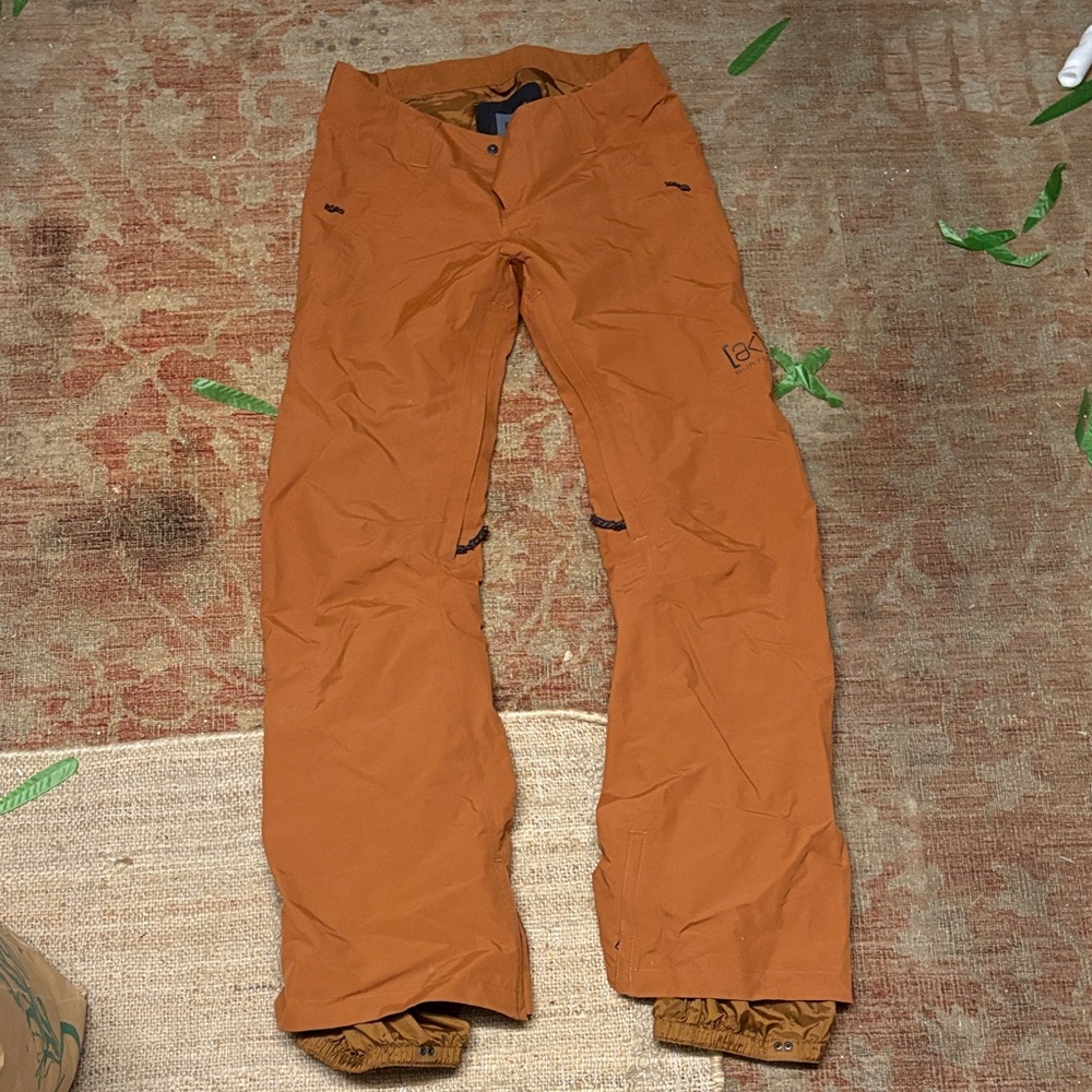 Burton Men's Orange Cargo Pants